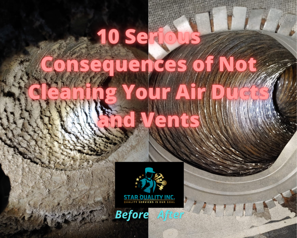 10 Serious Consequences of Not Cleaning Your Air Ducts and Vents