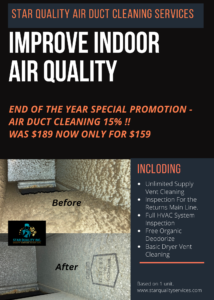 15% air duct promotion